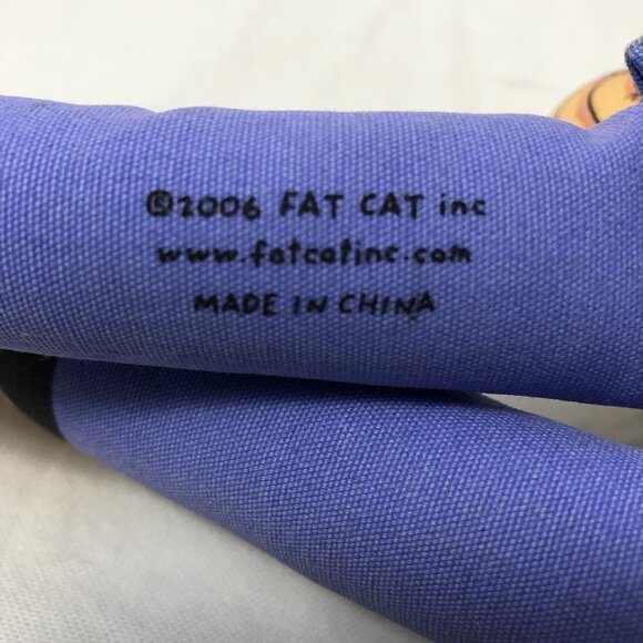 Doggy Hoots Fat Cat Inc. The Ex Plush Dog Toy - Picture 3 of 7